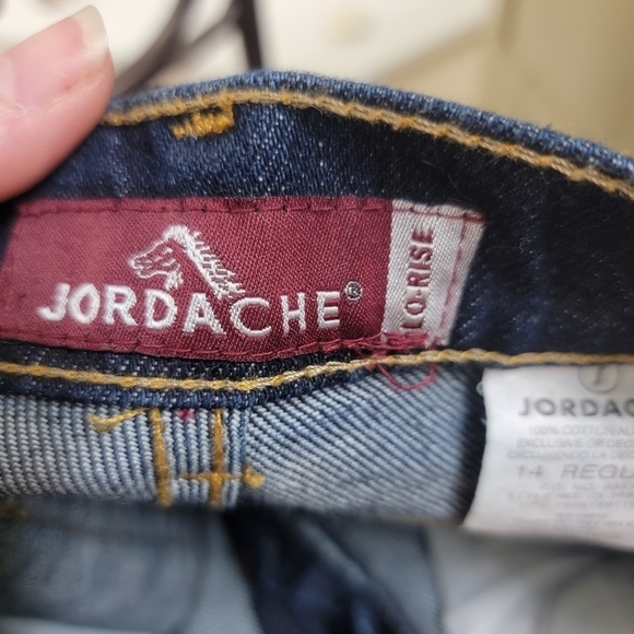 Vintage Jordache‎ Lo Rise Wide Leg Jeans - Picture 9 of 9